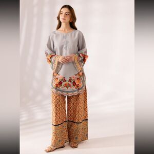 SILAYIPRET PAKISTANI DESIGNER 2 PIECE DRESS STITCHED ELEGANT INDIAN
